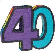 Lorsque vous avez 40 ans de mariage, vous c&eacute;l&eacute;brez vos noces de : &nbsp;&nbsp;