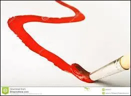 Qui a dit cette phrase : "Quand je n'ai pas de bleu, je mets du rouge" ?