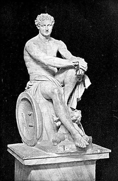 Je suis représenté en guerrier et suis donc le dieu de la guerre. 
Qui suis-je ?