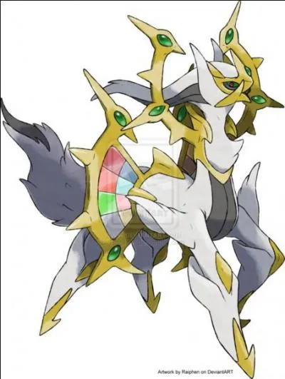 Dans le jeu, Arceus peut-il méga-évoluer ?