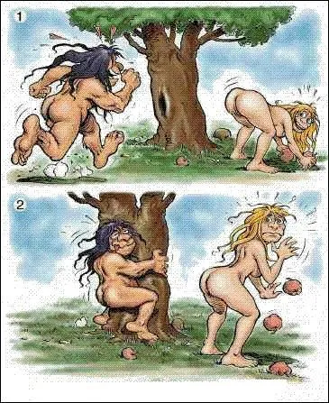 Dis papa, il y quoi entre les jambes de maman ? Le paradis mon fils ! Et entre les tiennes ? Les clefs du paradis !