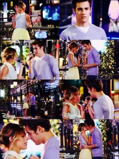 Après quelle chanson Violetta embrasse-t-elle León dans la saison 3 ? (comme sur la photo)