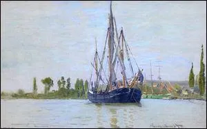 Qui a peint "Le bateau à voile" ?