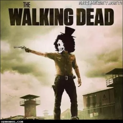 Mais il ne s'arrête pas là ! Brook s'attaque à une série dont il devient encore le personnage principal ! Et cette série lui va comme un gant puisque Brook est quelque peu... squelettique... mort vivant si vous préférez et cela colle parfaitement à l'ambiance de la série...