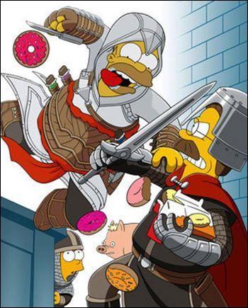 Attention ! Homer l'assassin est affamé de tuer Flanders ! C'est un jeu créé par Ubisoft. De quel jeu s'agit-il ?