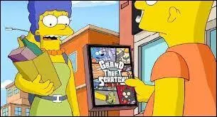 Bart a acheté un nouveau jeu vidéo pour sa console. On dirait que Marge est surprise et désapprouve que Bart ait ce jeu. Ce jeu est autorisé à partir de 18 ans. De quel jeu s'agit-il ?