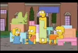 Tiens, les Simpson sont des cubistes ! Mais... il nous fait penser à un jeu ! Lequel ?