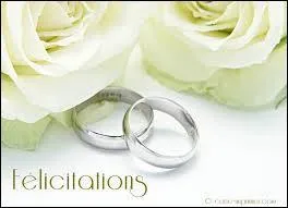 Lorsque vous fêtez votre première année de mariage, vous célébrez vos noces...