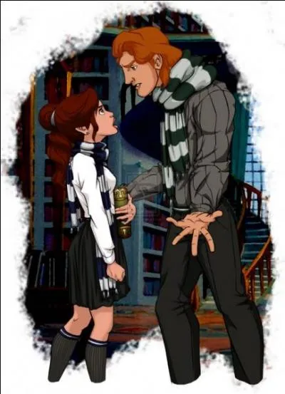 Tout comme moi, vous avez reconnu ce couple qui se chamaille ainsi que l'endroit où il se trouve.