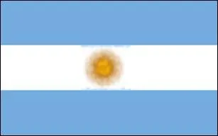 Qu'y a-t-il au centre du drapeau argentin ?
