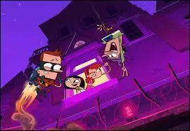 Comment s'appelle ce dessin animé dans lequel des enfants de 12-13 ans veulent devenir les assistants de super-héros ?