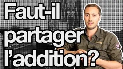 Pla&icirc;t-il Myriam ? Tu pr&eacute;f&egrave;res qu'on fasse l'addition ? T'as pris qu'une salade, toi ?