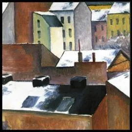 Qui a peint "La marienkirsh sous la neige" ?