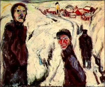 Qui a peint Paysage enneigé ?