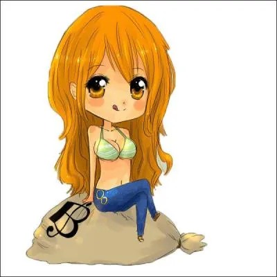 Navigatrice de l'Équipage du Chapeau de Paille, je suis la sœur de Nojiko et la fille de Belmer. Mon rêve est de dessiner la carte du monde. Qui suis-je ?