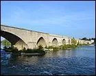 Ce pont en maçonnerie de 460 mètres de long date du XIVe siècle ; il traverse a Loire dans le Loiret à :