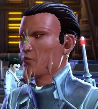 Quel disciple de Malgus se sacrifia afin d'empêcher des droïdes de guerre de s'emparer de l'isotope-5 (substance permettant de déformer la gravité et les champs électromagnétiques) en déversant un flot de lave dans la salle où ils se trouvaient ?