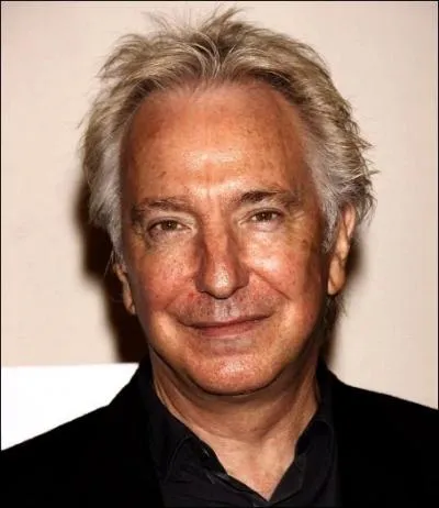 2. Alan Rickman (303, 5 pts)
Quelle est l'idée qui vient de Rickman lui-même, et non des scénaristes ou du réalisateur, à propos du personnage de Rogue ?