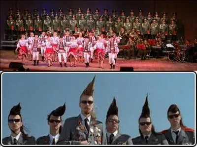 Est-ce en bonne voie ? Je ne le pense pas, mais il vaudrait mieux que cela vienne. Est-ce que Vladimir et Barack vont y arriver ? Vaut mieux, sinon, il y a toujours un risque de voir fleurir certains champignons de mauvais aloi ! A vous de trouver cette reprise qui a été chantée par deux groupes musicalement opposés ?