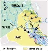 Quel est le fleuve qui traverse la ville de Bagdad ?