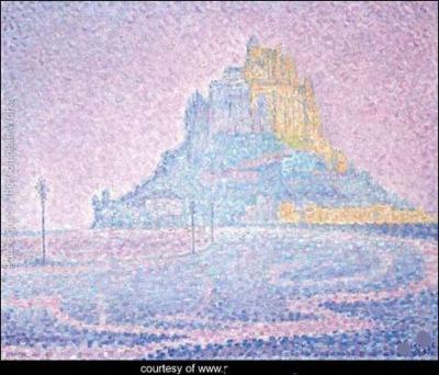 Qui a peint "Mont Saint-Michel brume et soleil" ?