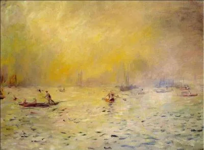 Qui a peint "Vue de Venise, brouillard" ?