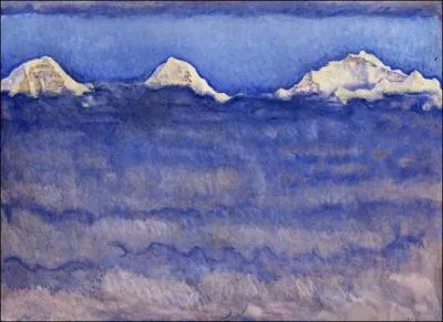 Qui a peint "Au-dessus de la mer de brouillard" ?