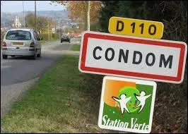 Dans quel département se situe Condom ?