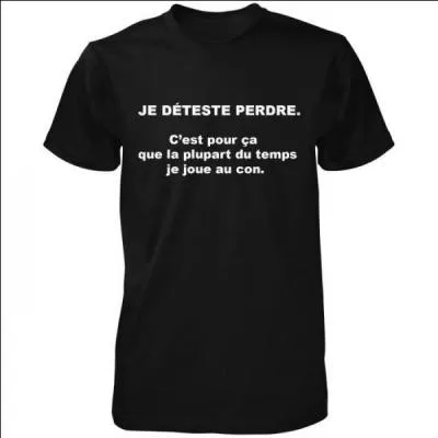 J'ai horreur de quelque chose ou de quelqu'un, surtout en matière de pratiques religieuses. Je suis...