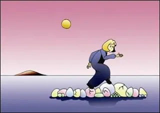 Face à une affaire délicate, si vous ne voulez pas mettre les pieds dans le plat, il convient d'être prudent :