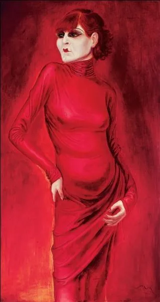 Qui a peint "Portrait de la danseuse Anita Berber" ?