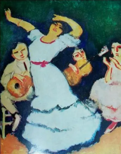 Qui a peint "La danseuse espagnole" ?
