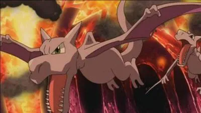 Beaucoup de Pokémon fossiles sont de type Eau. Lequel n'est pas lié à l'océan ?