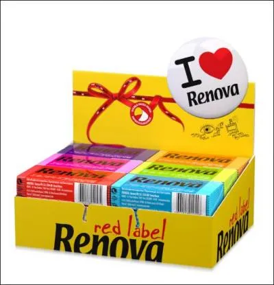 Trouvez la ligne contenant l'intrus dans les produits Renova :