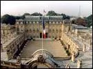 Le prssident de la Rpublique Franaise, habite le palais de ...