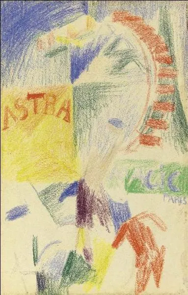 Ce Pastel de 1913, "L'Équipe de Cardiff", est-ce Picasso qui en est l'auteur ?