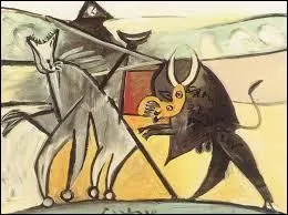 Cette toile représentant une corrida, est-ce Picasso qui l'a peinte ?