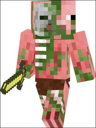 Voici un zombie pigman (cochon zombie), combien de points de vie a-t-il ?