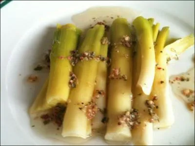 Peu de calories pour ces légumes en vinaigrette :