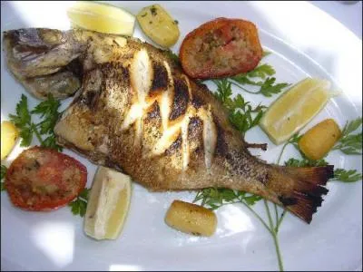 Encore un poisson grillé qui ne vous fera pas grossir :