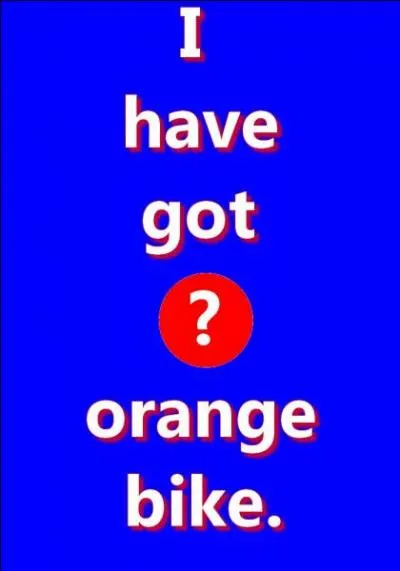 Quelle est la bonne réponse ?