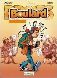 Quel est le nom de sa première BD ?