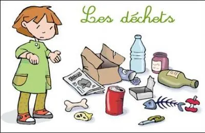 Parmi les d&eacute;chets suivants, lequel ne peut pas &ecirc;tre transform&eacute; en compost ?