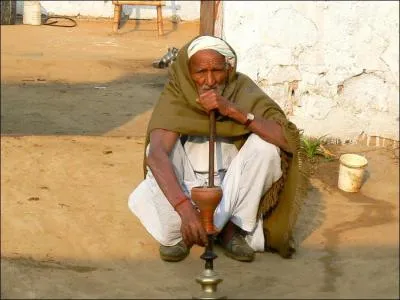Votre voyage à Tombouktou vous a permis de photographier un fumeur de :