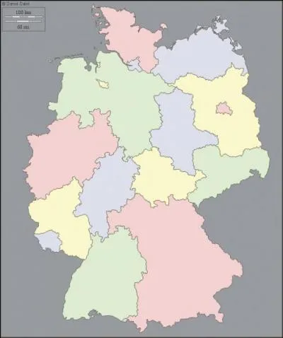 Cette lettre fait penser à un Land allemand. C'est le :