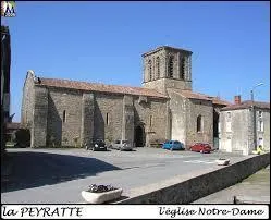 La commune Deux-S&eacute;vrienne de La Peyratte se situe en r&eacute;gion ...