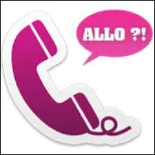 Si je dois vous communiquer une information urgente, vous me demanderez...