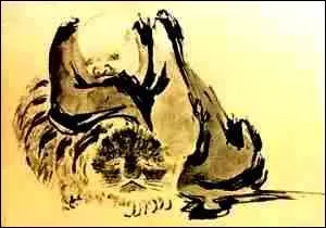 "Devant la statue du Bouddha, pas même d'encens, rien que l'odeur de la bouse..." C'était comme ça dans sa hutte... Qui est-ce ? (Un indice : il était vieux)