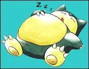 Trouvez le nom du Pokémon de la 1re génération qui passe son temps à dormir.