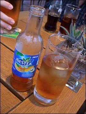 Quel fruit trouve-t-on dans le Nestea ?